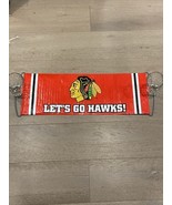 New NHL Fanbana Recoiling Banner, Chicago Blackhawks - Let&#39;s Go Hawks! -... - $7.00