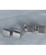 Beautiful Silver Tone Vintage SWANK  Cuff Links And Sliver Square Unknow... - €15,38 EUR