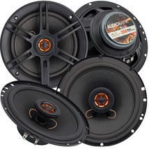 2X 6.5&quot; 550 Watt Max Power 2-Way Car Audio Stereo Coaxial Speaker - £43.95 GBP