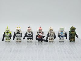 Star Wars Ahsoka&#39;s Clone Trooper Boomer Strike Battalion Medic 7pcs Minifigures - £13.57 GBP