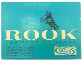 ROOK 1964 Blue Box Card Game Parker Brothers 100% Complete Excellent Rare - $28.59