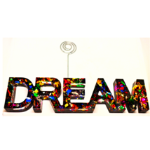 Dream Photo Holder, Multicolor memo recipe or business card stand - £11.17 GBP