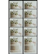Wedding Cake PACK of TEN 64 Cent Postage Stamps Scott 4521 - $42.95