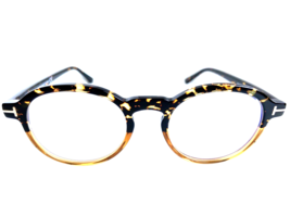 New Tom Ford TF 5N6Q6B056 48mm Tortoise Round Women&#39;s Men&#39;s Eyeglasses Frame - £145.66 GBP