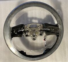 Factory original black leather steering wheel for some 2019+ Chevy truck... - $37.00 CAD