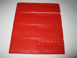 Vintage The Newlywed Game Board Game Piece: Red Card Holder vinyl - £2.40 GBP