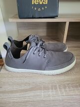 Men’s Shoe Teva M Canyon Life Leather Shoes Loafer Causal Gray Size 10.5 - €47,64 EUR