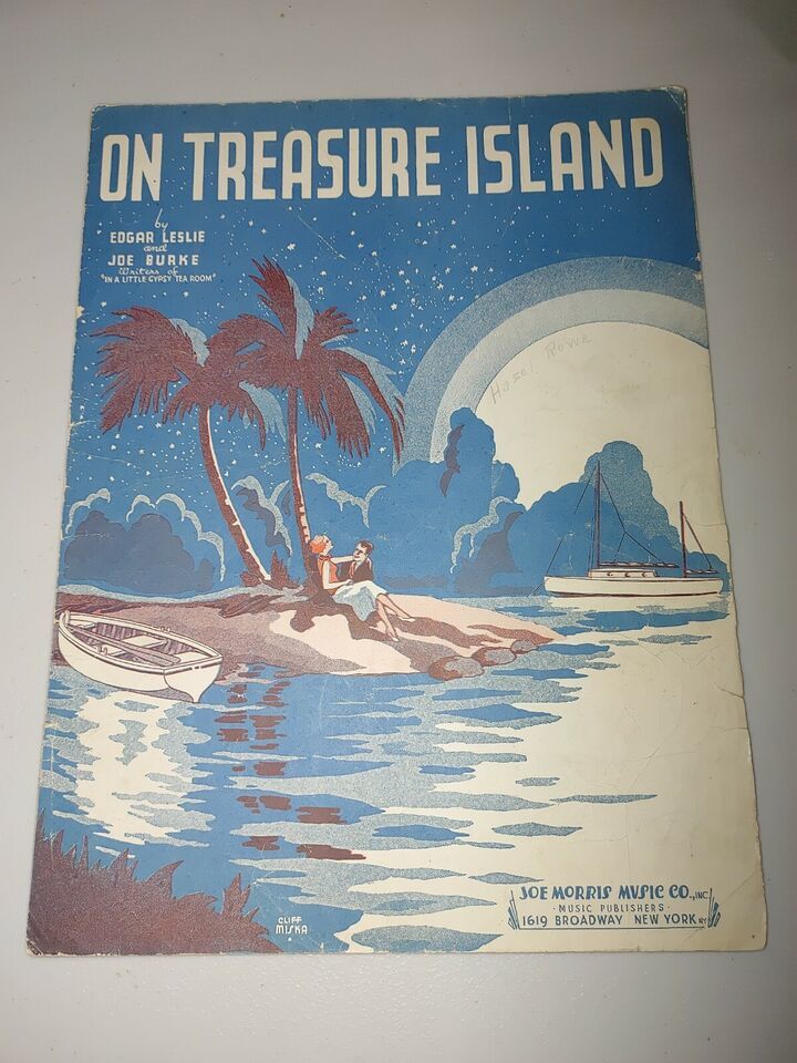 ON TREASURE ISLAND - Sheet Music - $15.89