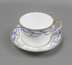 Tiffany &amp; Co Limoges France Louveciennes Porcelain Cup And Saucer - £71.89 GBP