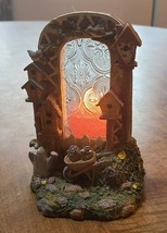 Birds in Garden Tea Light Candle Holder with Glass - $405.44 MXN
