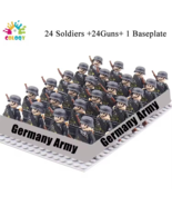 WW2 Military Army Building Blocks Germany Mini Action Figures Toy Christ... - $21.98