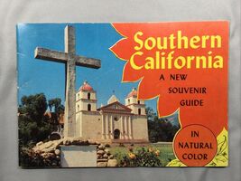 Southern California Souvenir Travel Tour Guide Book Vintage 1956 - $19.78