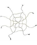 Keeper 6141 Zip Net Adjustable Cargo Net, Black/Yellow - $629.59 MXN