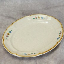 International China Heartland Village Gravy Boat Underplate  8&quot; - $130.39 MXN