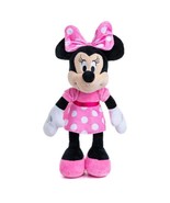 2018 Disney Minnie Mouse Pink Dress 15.5&quot; Plush with Hangtag - $18.19