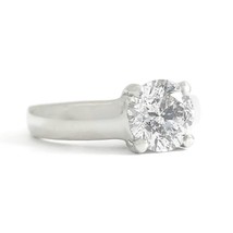 Authenticity Guarantee 
Round Lucida Solitaire Diamond Engagement Ring Platin... - £5,608.83 GBP