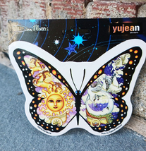 Mosaic Butterfly  Outside Window Sticker   Car Decal - $5.99