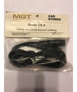 MGT CS-8 Stereo Adapter Stecker 5 Pinnen (M) din Sich Draht 2m Neu - $40.30 CAD
