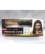 TYCHE GOLD PRESSING COMB SMALL DUAL VOLTAGEGOLD CERAMIC HZPC02 - $23.99