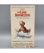 RARE - THE LAND BEFORE TIME VHS Tape MCA 1989 Pizza Hut Promo Rare Slip ... - €83,43 EUR