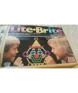 Vintage Lite Brite 1986 Milton Bradley Working  Instructions  No Pegs or... - $462.19 MXN