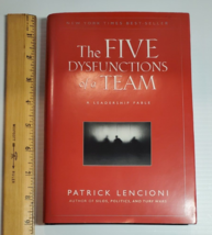 The Five Dysfunctions of a Team A Leadership Fable Hardcover Book Lencioni - $5.90