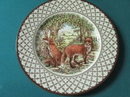 Royal Stafford Pottery Platter 11 &quot; Turkey Thanksgiving Christmas Foxes PICK1 - £34.82 GBP