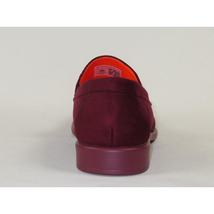 Men's TAYNO Shoes Soft Micro Suede Slip-on Loafer THE CAPRIO S Wine image 6