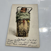 Papoose in Cradle Indigenous North America © 1903 Detroit Photographic P... - $190.83 MXN Papoose in Cradle Indigenous North America © 1903 Detroit Photographic P... - $190.83 MXN