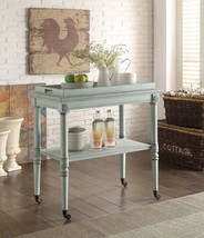 French Style Antique White Trolley Table - $291.99