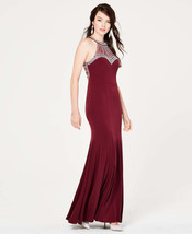 Say Yes to the Prom Juniors Embellished Halter Gown 1 - £133.11 GBP