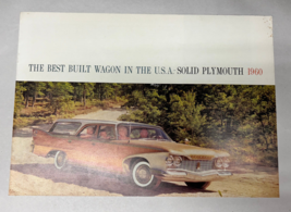 1960 Plymouth Dealer Brochure Best Built Station Wagons-Solid Plymouth - $14.95