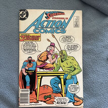Superman Action Comics   ￼# 563  “Featuring 3 Fun Filled STORIES” - $3.23