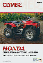 Clymer Repair Manual Honda TRX250 Recon and Recon ES 1997-2011 - £39.46 GBP
