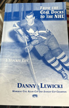Danny Lewicki, From the Coal Docks to the NHL Hockey Book SIGNED Maple Leafs - £35.31 GBP