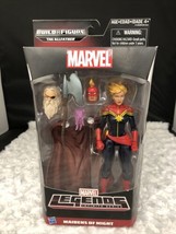 2015 Marvel Legends Infinite Allfather BAF Maidens of Might Captain Marvel NEW - £39.30 GBP