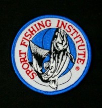 Sport Fishing Institute Patch 3&quot; Sew-on - £7.46 GBP