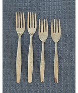 Intl Silver Insico INS208 Stainless 2 Dinner Forks 2 Dessert Forks USA - $26.79 CAD