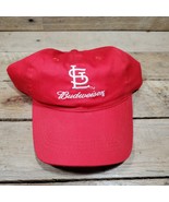 Budweiser STL Cardinals Snapback baseball hat embroidered 2010 Giveaway! - £7.91 GBP