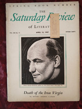 Saturday Review Magazine April 12 1947 Henry Morton Robinson - £6.89 GBP