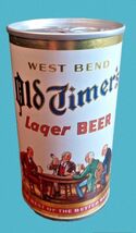Old Vintage Old Timers Beer Can Metal Sign 8x12in  Mancave Garage 25 - $24.74