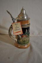 VTG West German Lidded Beer Stein by Willy Neef - £39.03 GBP