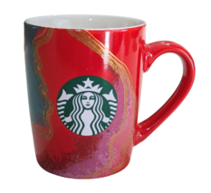 Starbucks 2021 Christmas Holiday Coffee Mug Cup 10 Oz Collectors - £13.63 GBP