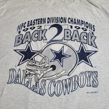 VTG 92” 93” Back 2 Back Dallas Cowboys NFC Easter Division Champions T S... - $45.00
