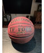 Women&#39;s Spalding TF-1000 Legacy Basketball 28.5 Microfiber Composite NFHS - $51.49 CAD