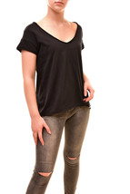 One Teaspoon Womens T-Shirt Wildcat Rec Black S - £38.21 GBP