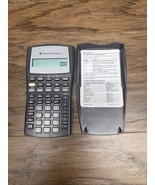 Texas Instruments BA II Plus Business Analyst Calculator &amp; Cover - Teste... - $10.89