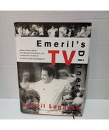 SIGNED Emeril&#39;s TV Dinners Book Emeril Lagasse 1st ED. Recipes Food Netw... - $7.66