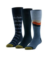 GoldToe Edition Mens Blueridge Crew Socks Assorted, 3 Pack - €13,63 EUR
