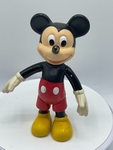 Vintage Disney Mickey Mouse Vinyl Figure Walt Disney Doll - $9.49